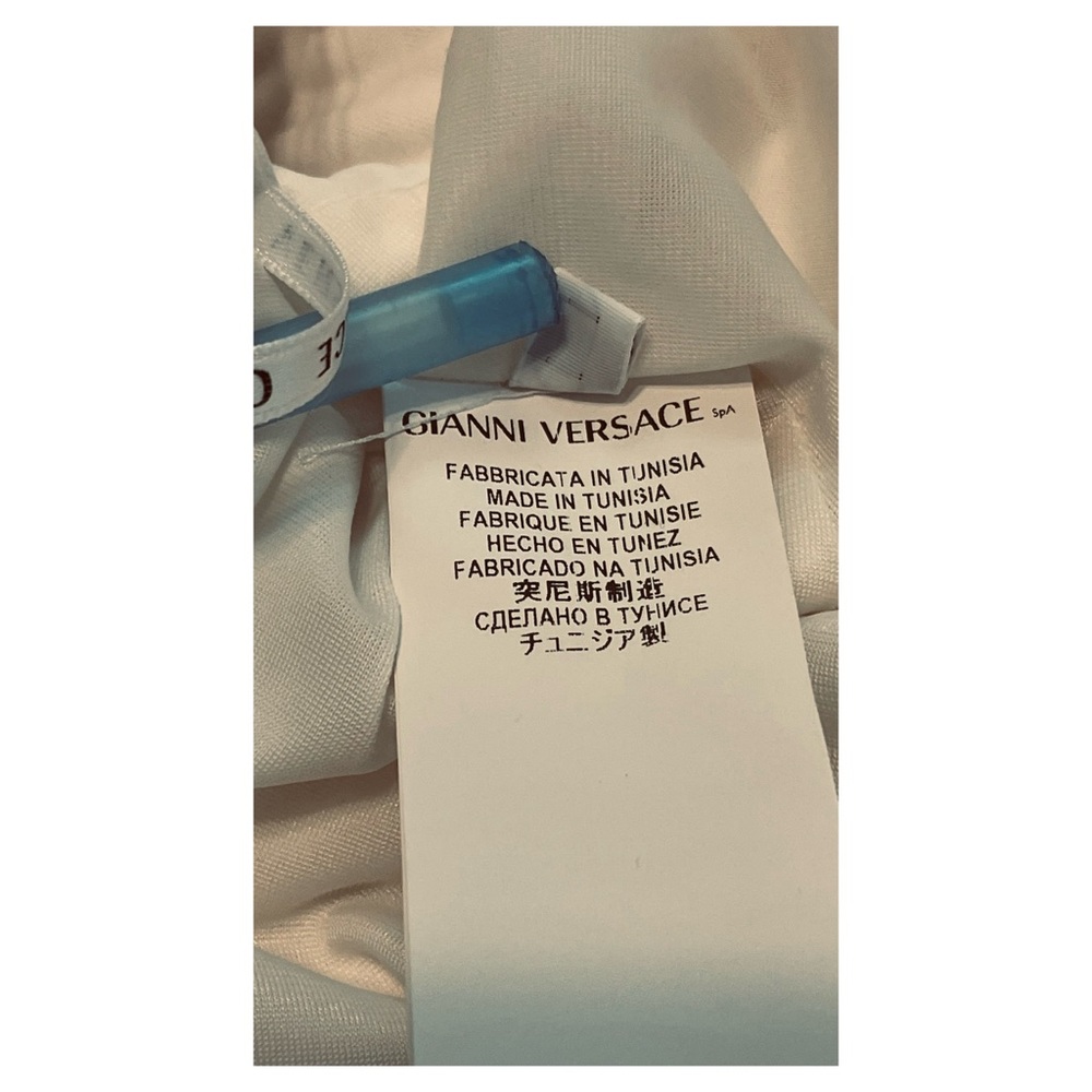 Versace Collection Creamy White Dress, - Picture 10 of 12